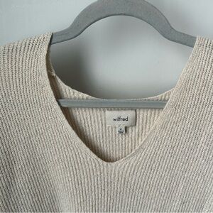 ARITZIA WILFRED KNIT SWEATER WOMENS MEDIUM